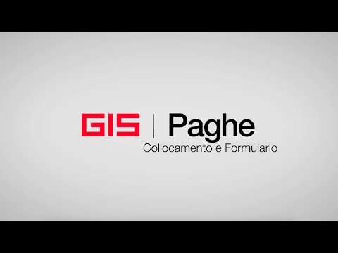 immagine di anteprima del video: GIS Paghe - Collocamento e Formulario