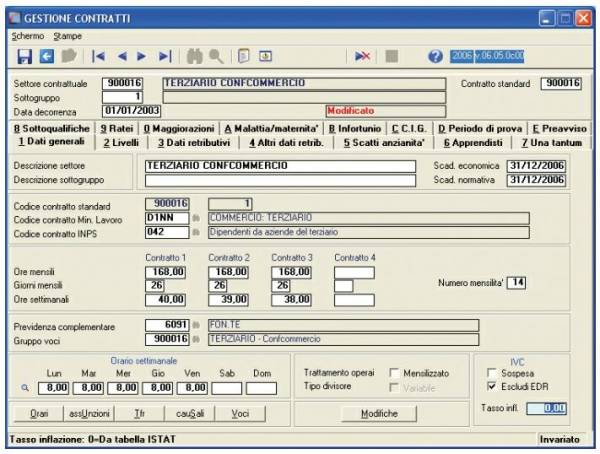 Contratto software paghe Ranocchi GIS