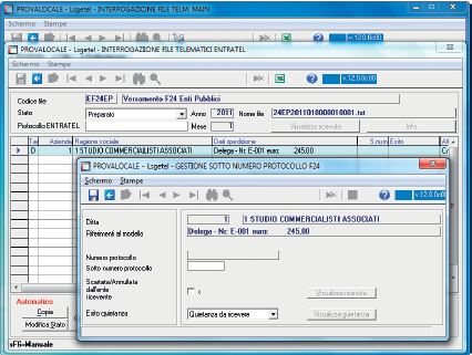 console telematica Ranocchi GIS Controllo file