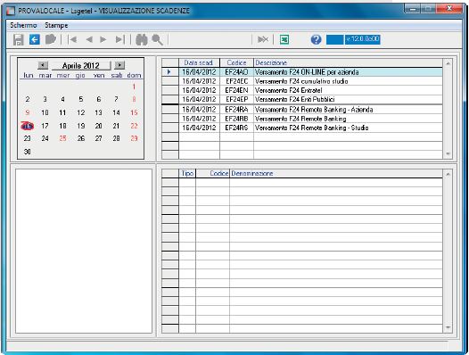 console telematica Ranocchi GIS scadenzario